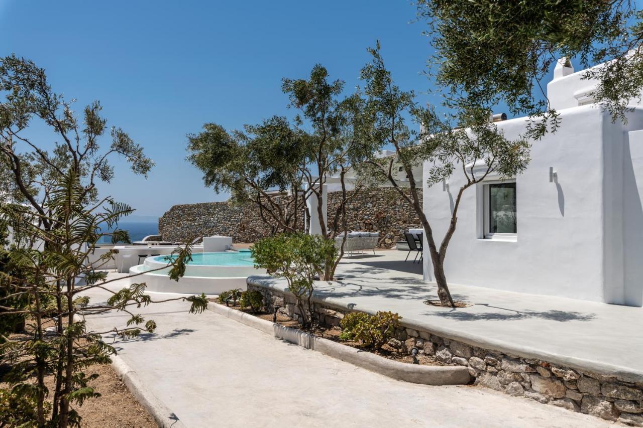 Villa In Mykonos - 6 Bedroom - 1Km From Mykonos Town - Infinity Pool - Sunset View Exterior photo